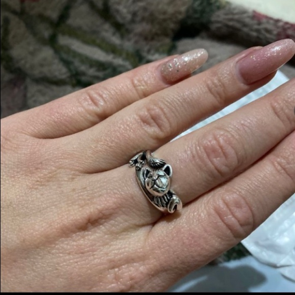 Sleeping kitty ring - Picture 10 of 10